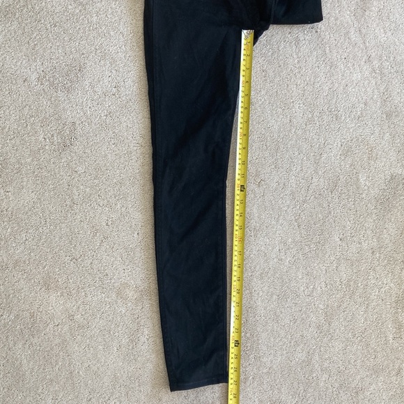10” High- Rise Women Skinny Jeans Black Sz 24 Madewell - Picture 12 of 16